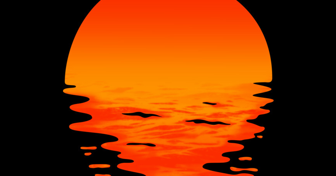 Liquid sunset