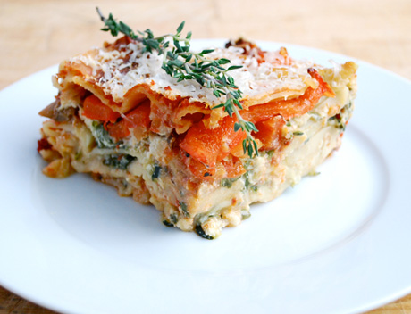 Vegetarische Lasagne Rezept Bild
