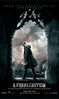 Plakat "I, Frankenstein" i inne z "plecami bohatera"