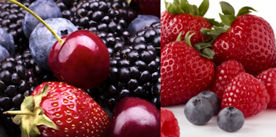 Berries Fruit a rich food in carbohydrates Berries Fruit a rich food in carbohydrates
