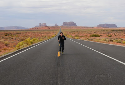 Viaje con tienda de campaña por el Oeste Americano - Blogs de USA - Monument Valley, ¿rodamos una del oeste? (19)