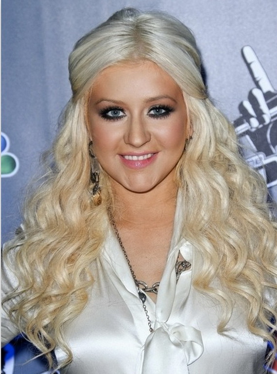 womengirlsfashion,fashion2014: Celebrity Hairstyles, Christina Aguilera ...