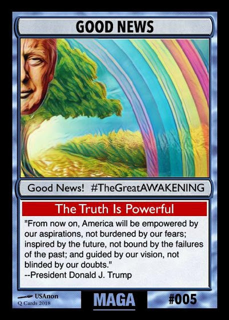 Collectable Q Anon Card Deck -- For the Avid Freedom Fighter! 05%2BGood%2BNews