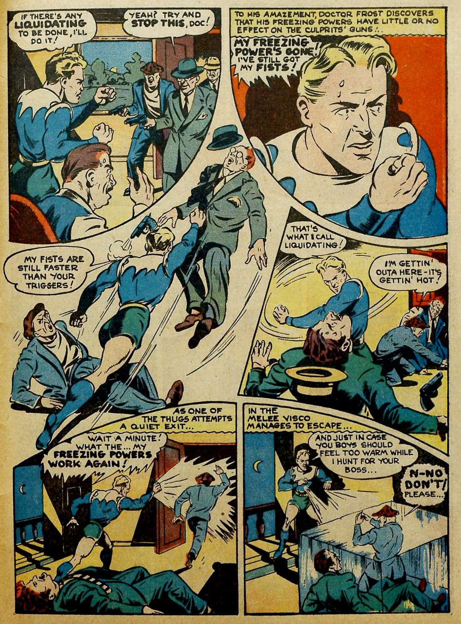 Doctor Froot The Comic Book Catacombs: Doctor Frost “In the Fiercest Battle of His ...