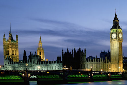 Palacio de Westminster en el Reino Unido - Palace
