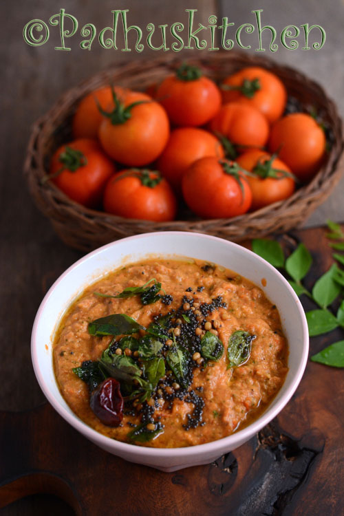 Tomato Chutney with Coconut Tomato Chutney with Coconut