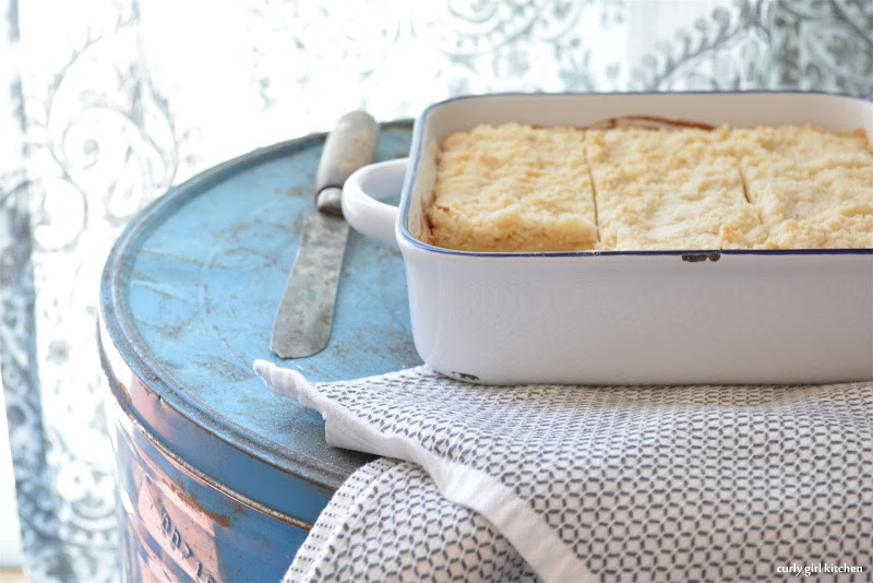 Curly Girl Kitchen Almond Cream Cheese Shortbread Bars