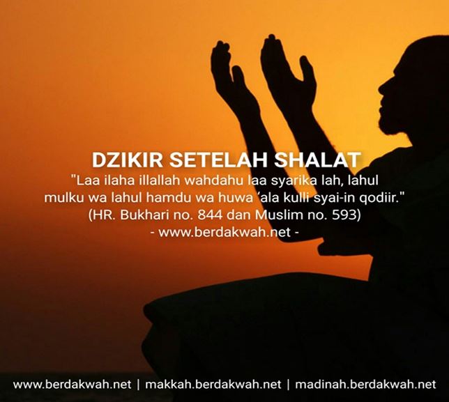 Ini Bacaan Dzikir Sesudah Shalat Yang Diajarkan Rasulullah Berdakwah