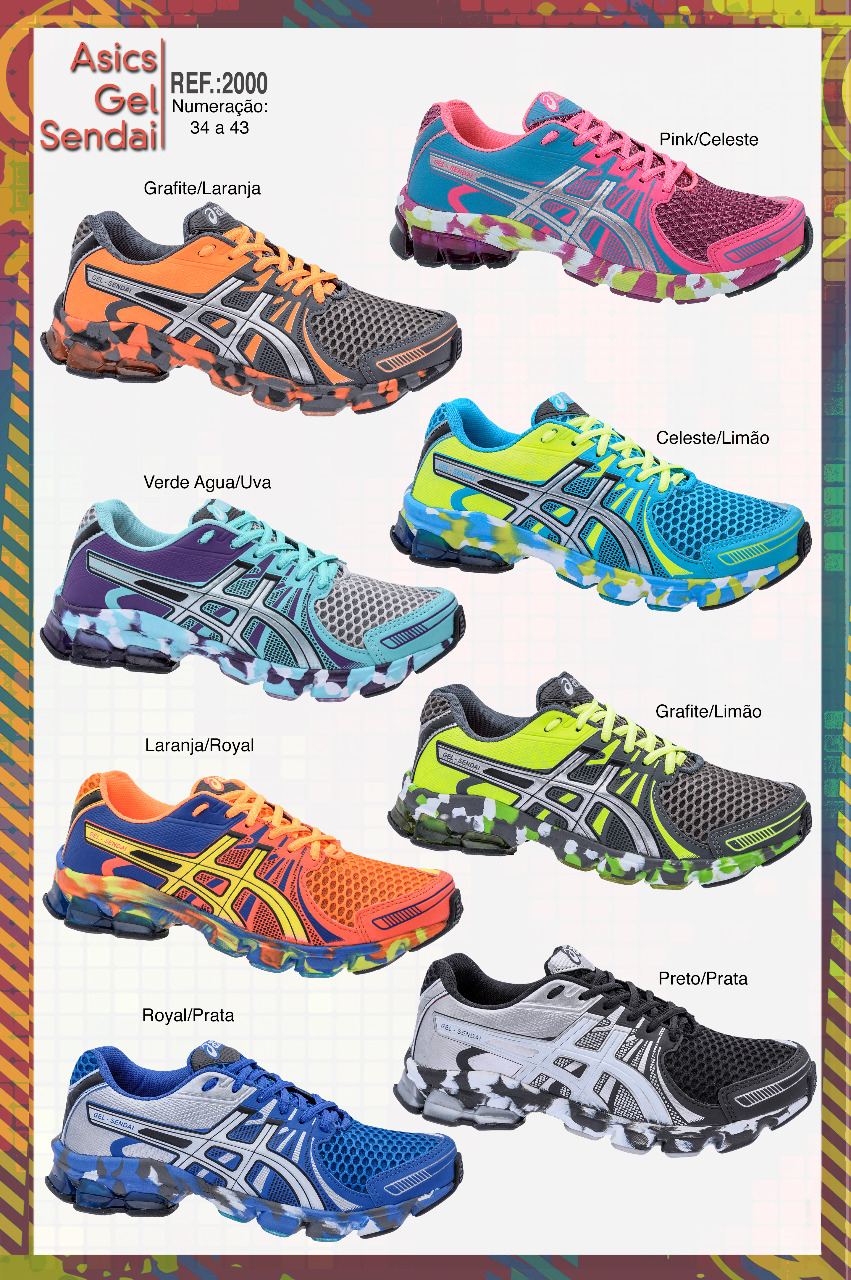 tenis da asics