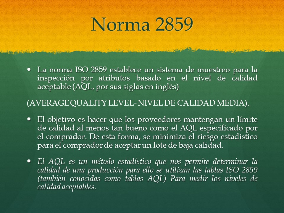 Sistemas De Calidad: Military Standard