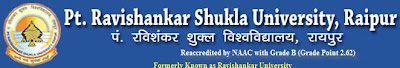Pt. Ravishankar Shukla University Ph.D. Results - 2013