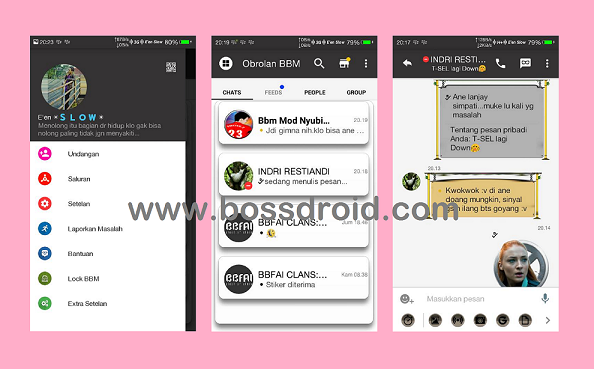 BBM LITE MINIMAL V0.3 Based v3.13.1.14 Apk (Tanpa Iklan)