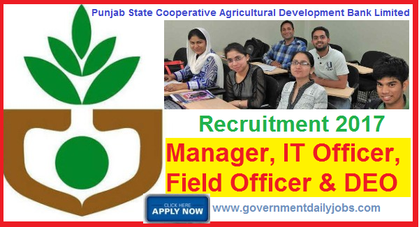 Punjab State Cooperative Agricultural Development Bank 