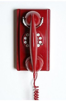 Telefone vermelho