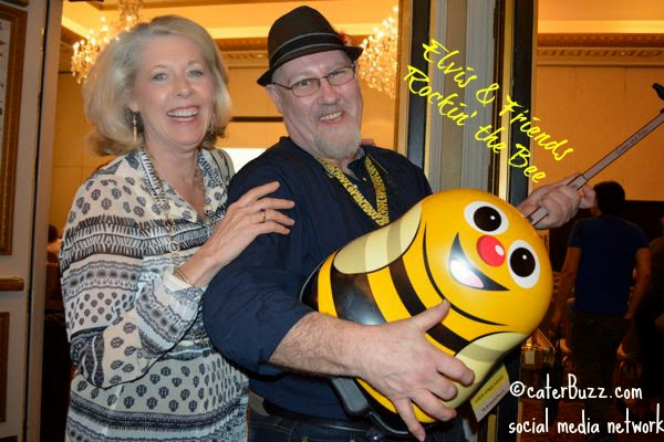 the buzzies are rocking it out in the hallways at Catersource © caterBuzz.com social media network - 