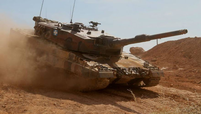 Εντυπωσιακό βίντεο: Οι ερπύστριες των LEO 2A6HEL και οι βολές πυραύλων από Apache, F-16 και Mirage ηχούν ακόμη... ανατολικά του Έβρου