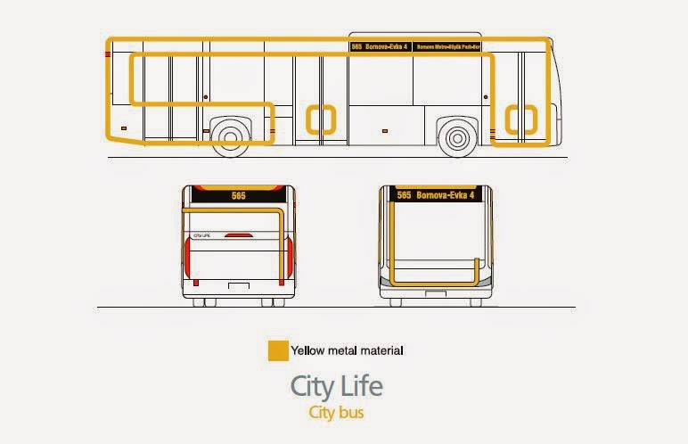 Bus Design City life facelift
