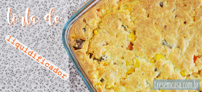 receita torta liquidificador