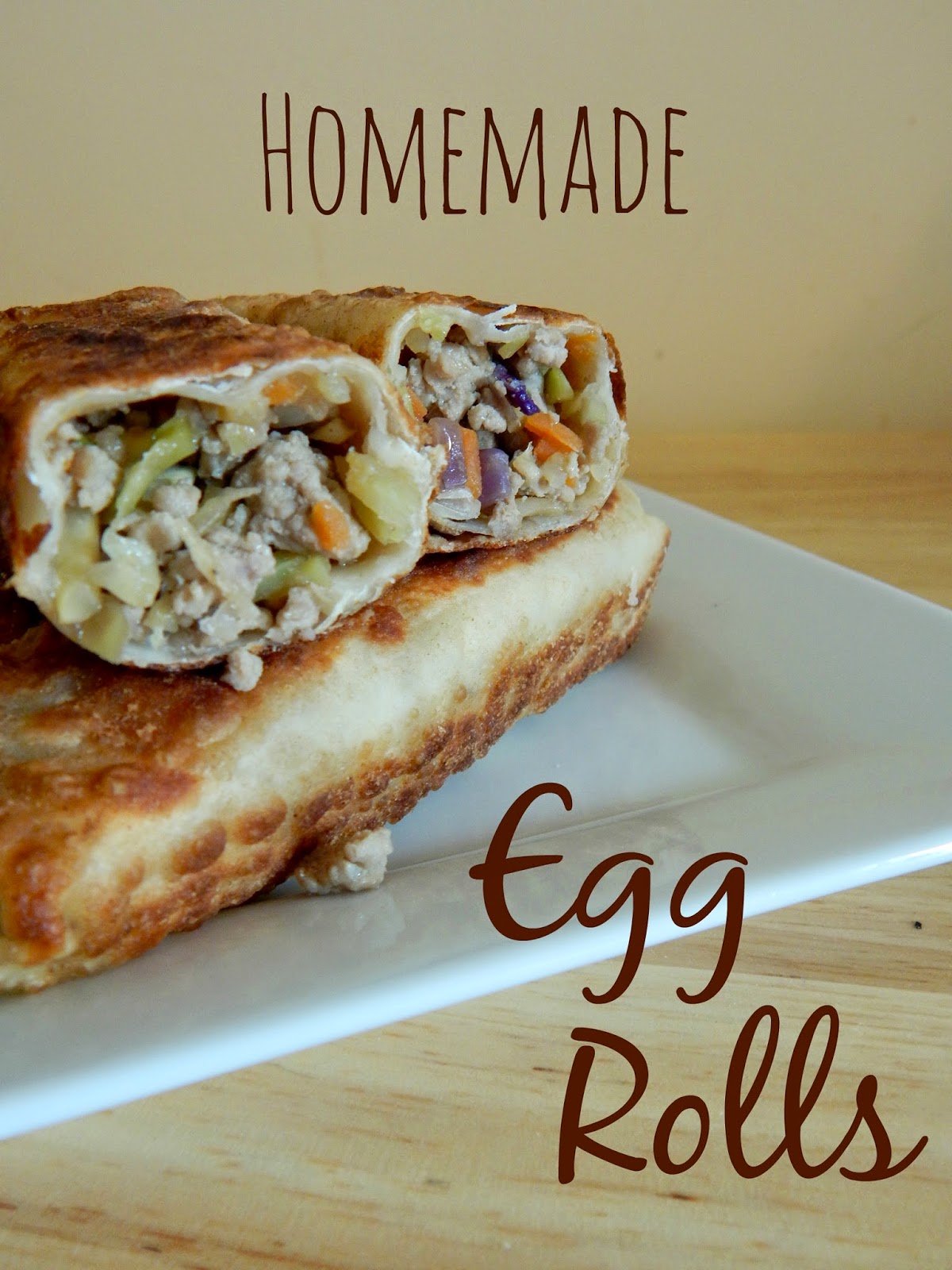 Homemade Pork Egg Rolls Ally's Sweet & Savory Eats
