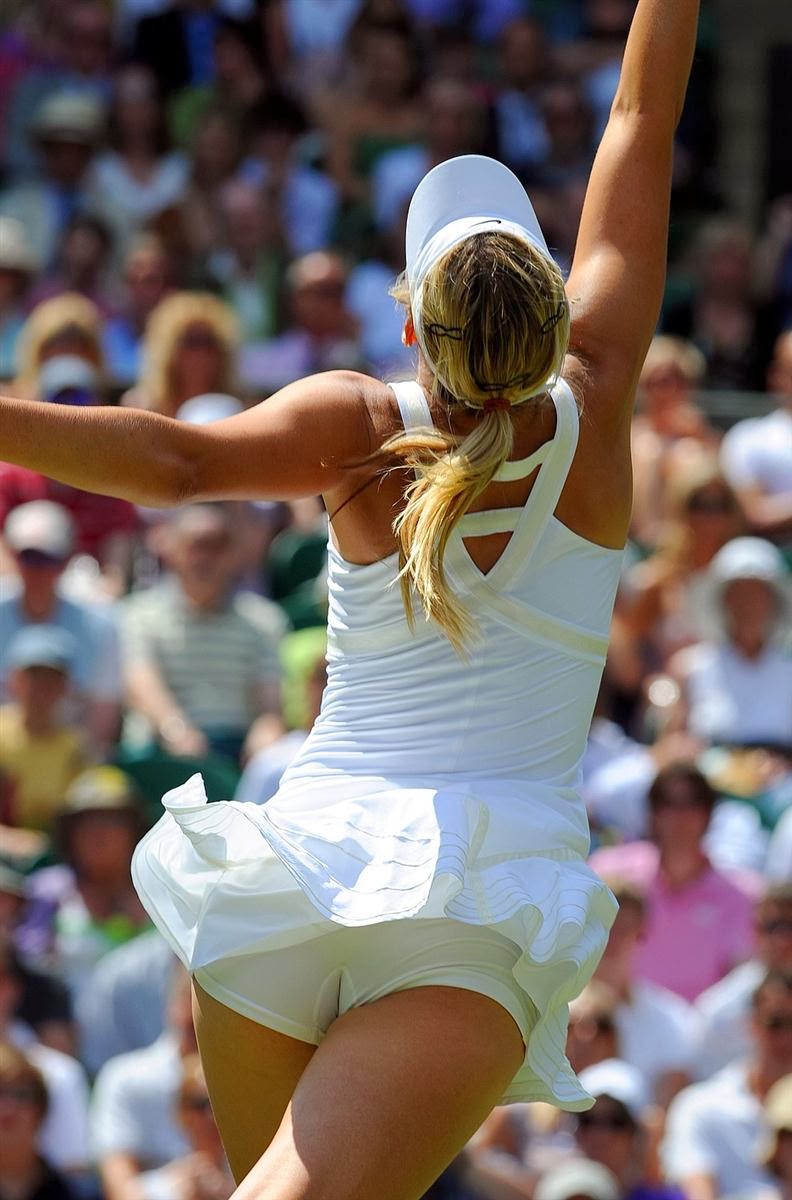 Controversial upskirt sharapova pictures