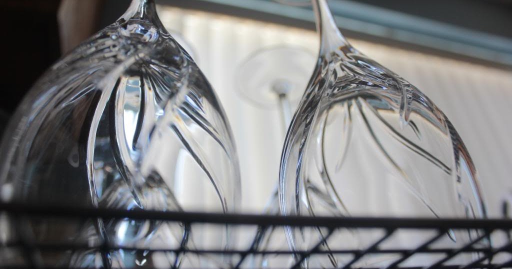 Clearwater Cottage Tip for Airdrying Wine Glasses