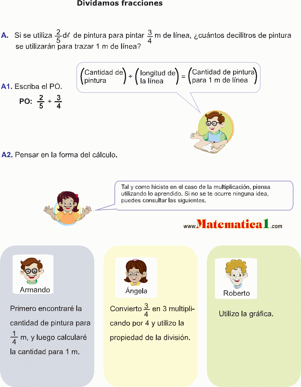 DIVISION ENTRE FRACCIONES EJEMPLOS Y EJERCICIOS RESUELTOS PDF