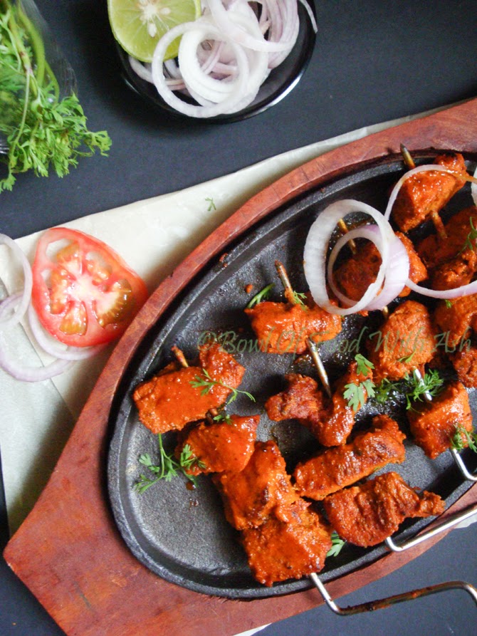 Grilled Chicken Tikka Recipe