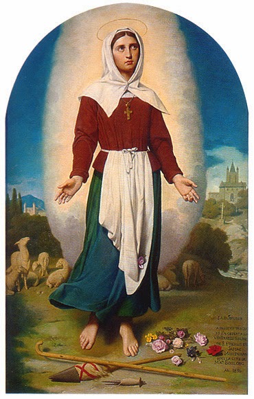 Saint June 15 : St. Germaine Cousin who Left her Flocks to Attend Mass ...