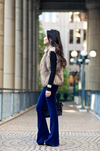 Style Inspiration: Faux Fur Vest | Fitzroy Boutique