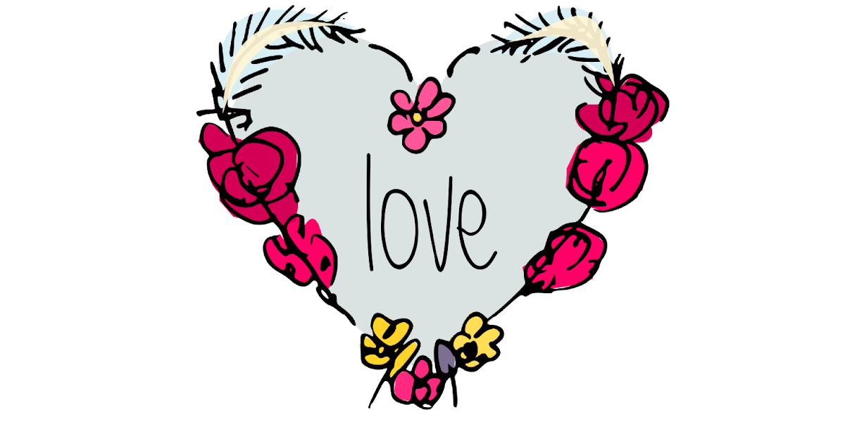 Free Digital Heart Scrapbooking Embellishment In Tattoo Style Herz Clipart Freebie