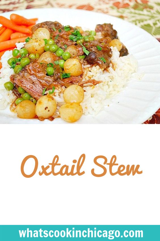 Instant Pot: Oxtail Stew