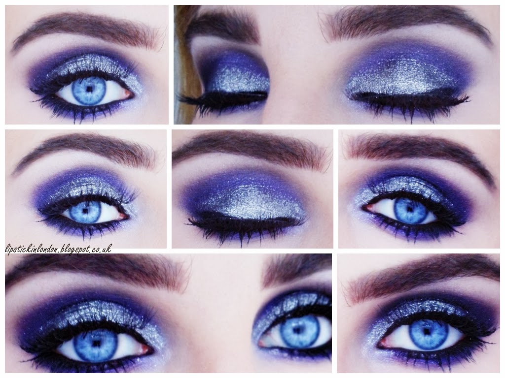 Lipstick in London Glitter Dramatic Eyes
