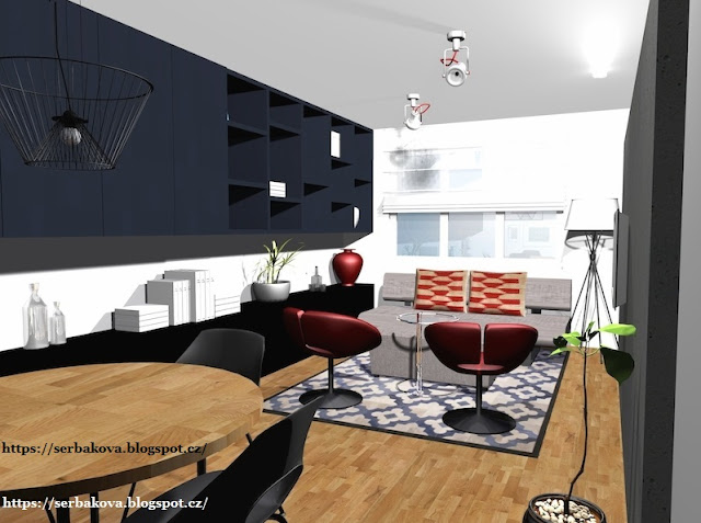 Дизайн-проект маленькой квартиры: хозяева хотели большую гостиную и ванную
