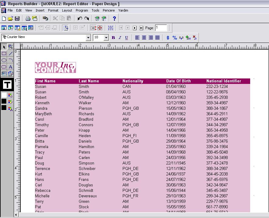 Analyze and record data. Dialog editor. Report editor. Конструктор отчетов интерфейс. Report editor.