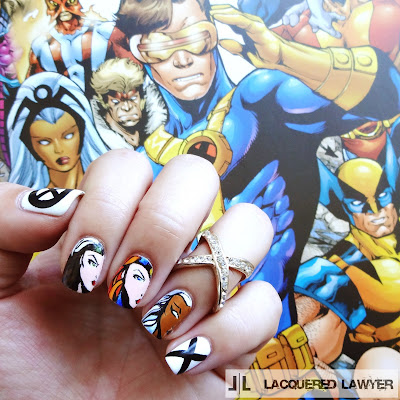 X-Men Nail Art