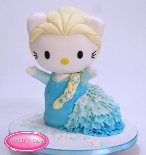 Kue Hello Kitty Frozen 