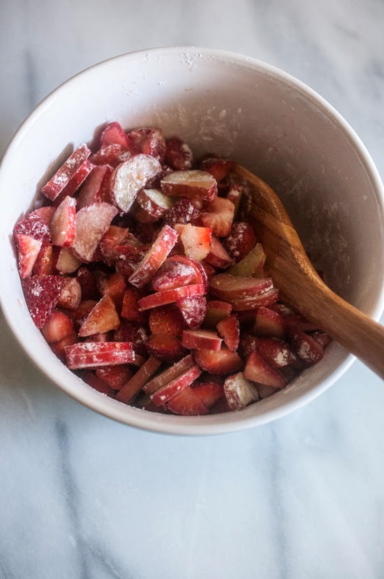 Strawberry Rhubarb Crumbles (AIP, Paleo, Vegan) 