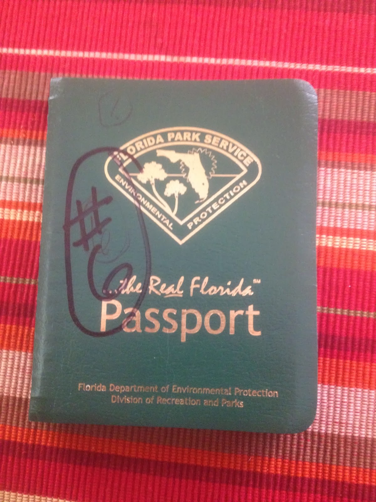 Watching the Sun Bake Ending the Florida State Park Passport Stamp