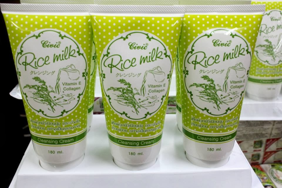 Civic Rice Milk Cleansing Cream Solehah Beauty Centre