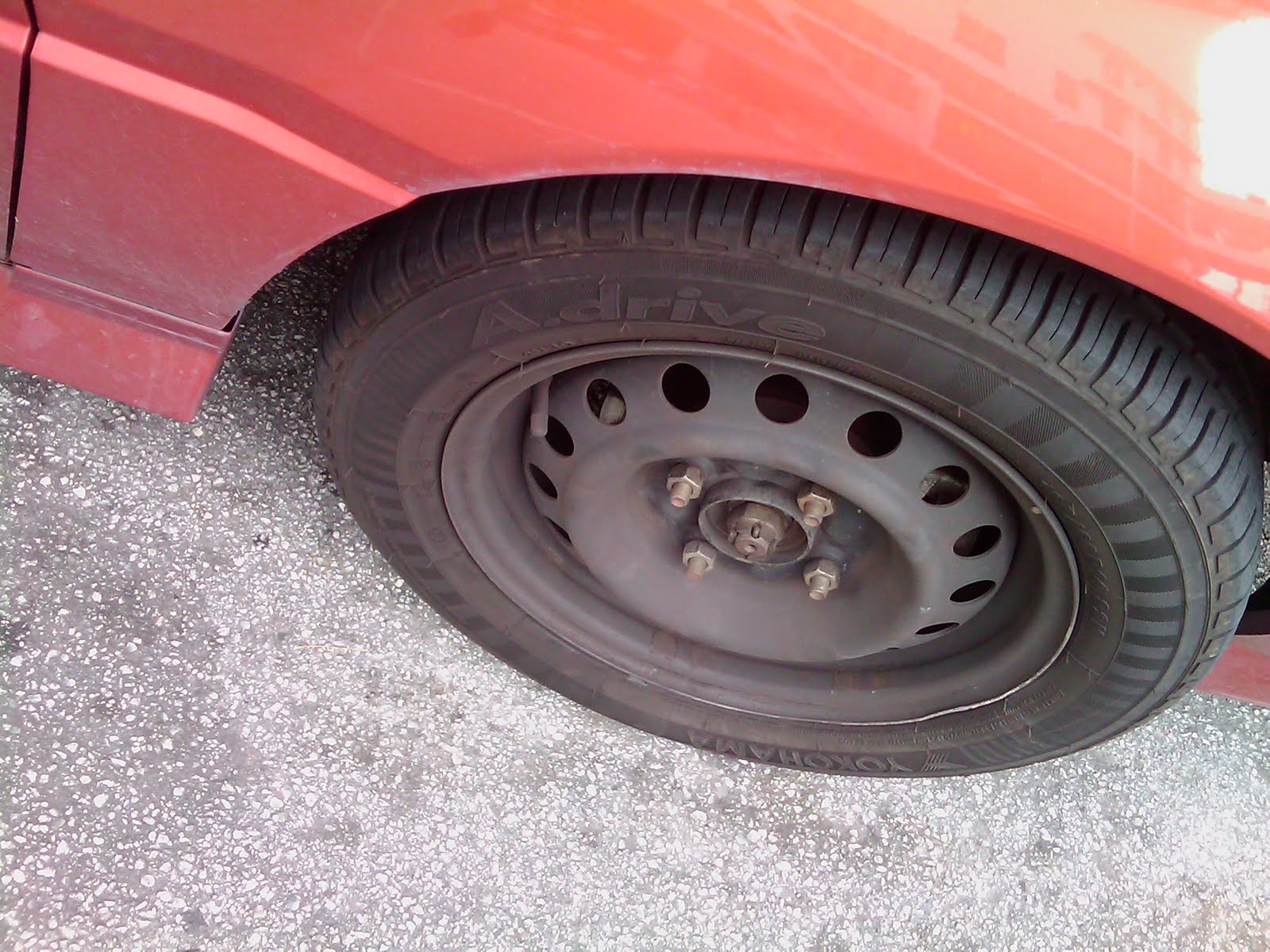 Journey of A Medie On the Tyre Cap