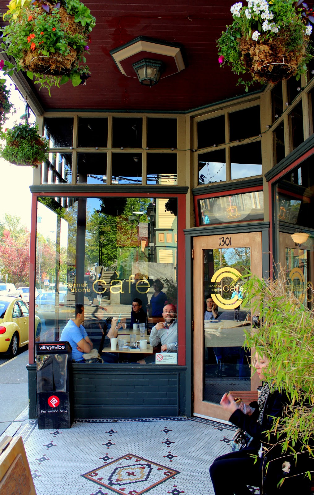 The Murray Chronicles Cornerstone Café in Victoria's Fernwood
