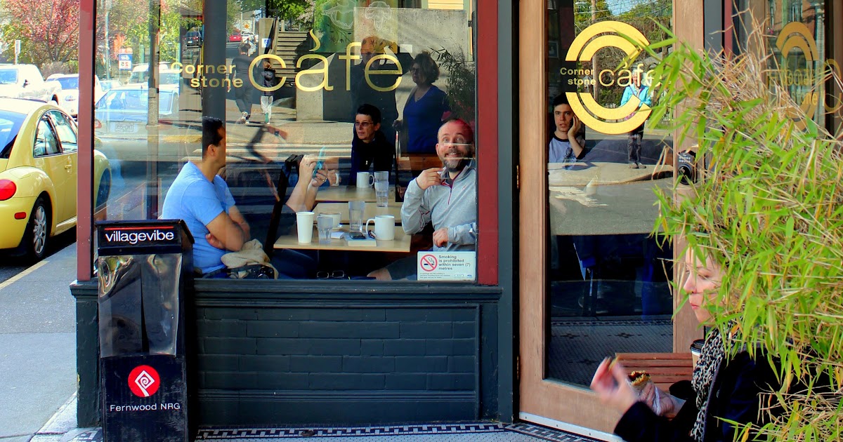 The Murray Chronicles Cornerstone Café in Victoria's Fernwood