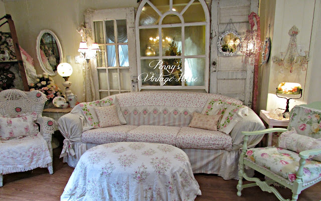 Penny's Vintage Home: Shabby Slip Covers