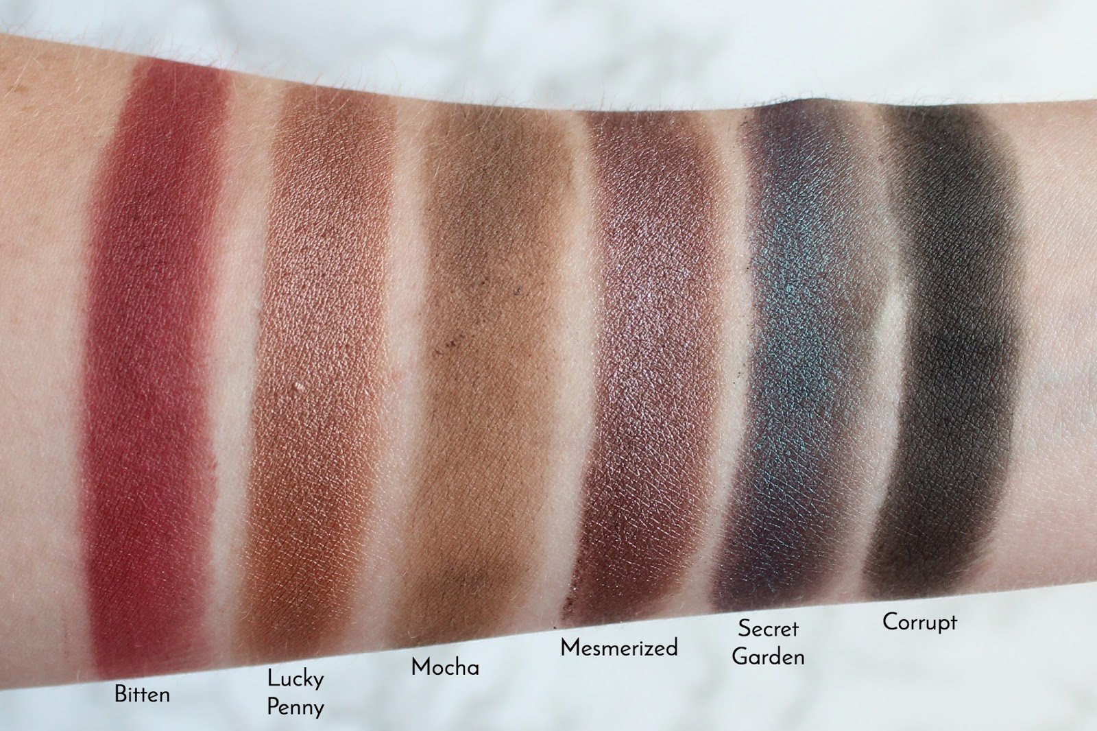 I Finally Finished My Makeup Geek Palette | Review & Swatches | BRITISH BEAUTY