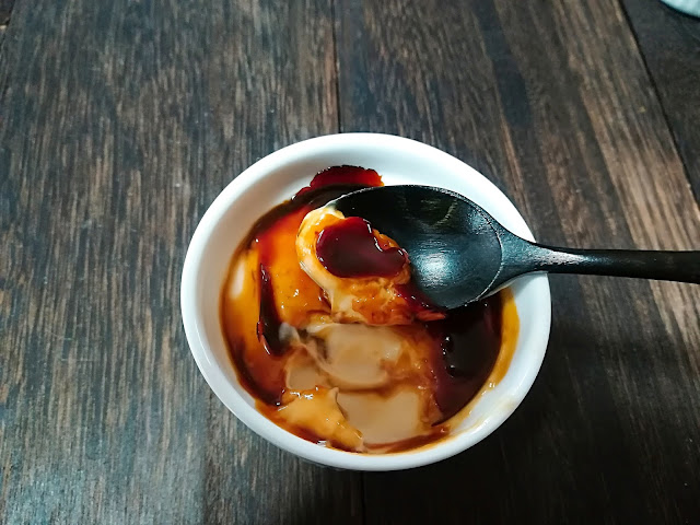 豆腐のクリームブリュレ