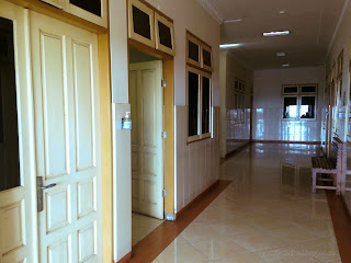Corridor Of The Patients Room In The Hospital At Sulanyah Village, Seririt, North Bali, Indonesia