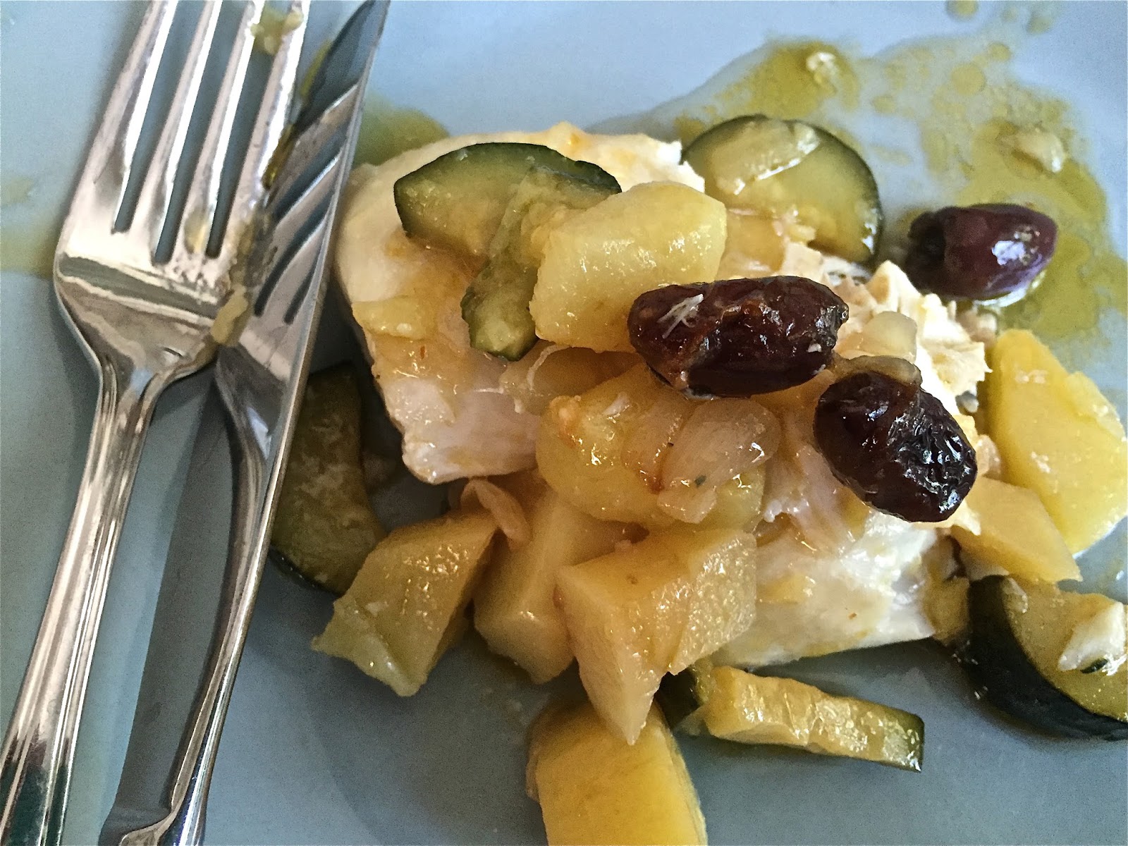 Homemade By Mary SUPER EASY OVEN ROASTED HALIBUT with POTATOES