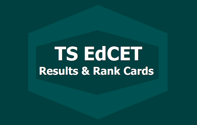 TS EdCET Results and Rank Cards 2019 to be released on June 15 TS EdCET Results and Rank Cards 2019 to be released on June 15