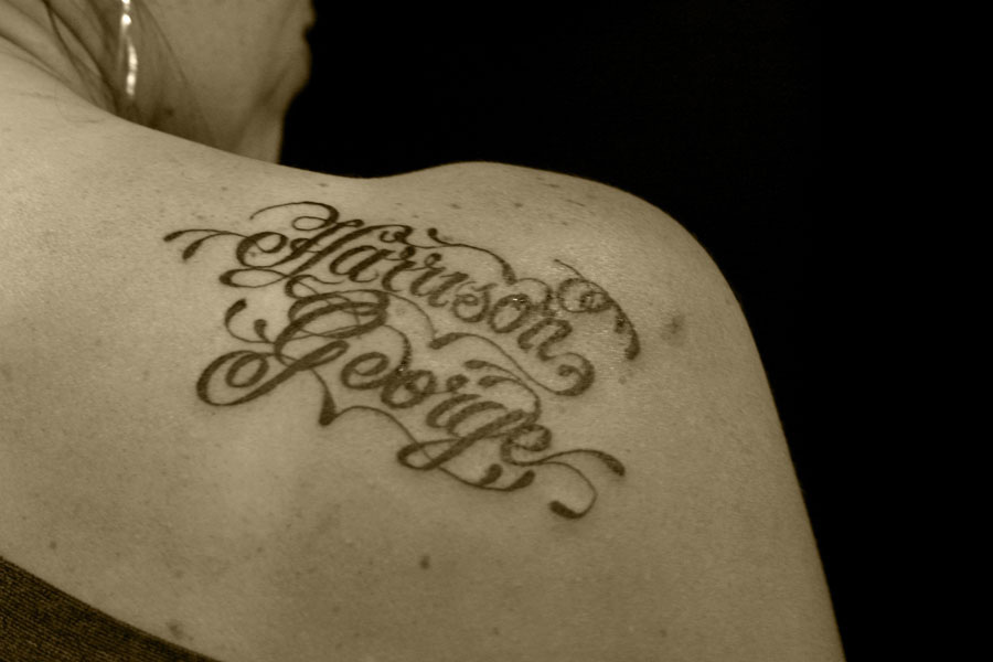 Stunning Tattoo Lettering - wide 5