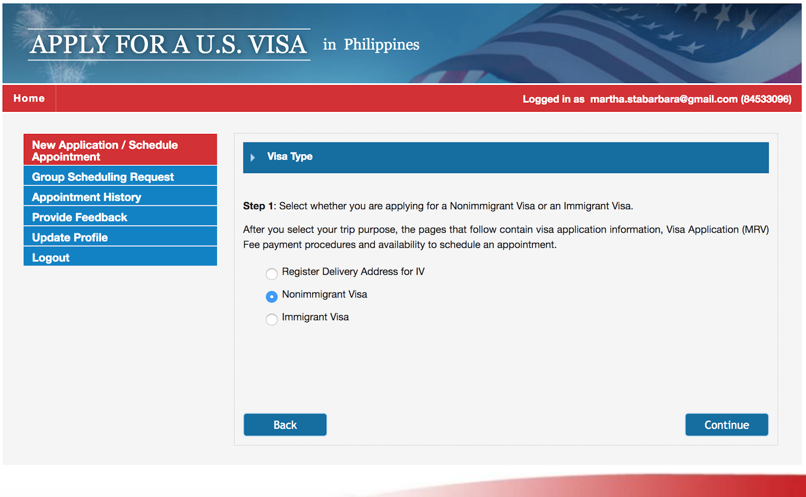 us tourist visa application in philippines